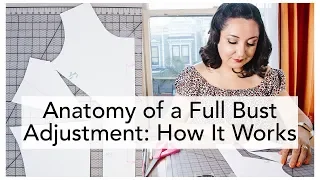 Anatomy of a Full Bust Adjustment | Vintage on Tap