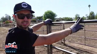 How to Install 10 X 20 Horse Stall | DIY Horse Panel Fencing | SoCal Fence and Barn