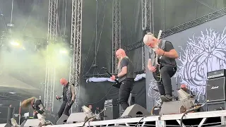 Naglfar - And The World Shall Be Your Grave & The Darkest Road Live @ Gefle Metal Festival 2023