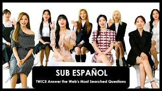 [SUB ESPAÑOL] TWICE Answer the Web's Most Searched Questions