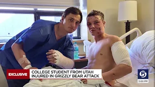 College student from Utah injured in grizzly bear attack