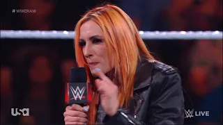 Zoey Star Confronts Becky Lynch - WWE RAW 12 June  2023