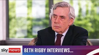 Beth Rigby interviews... former Prime Minister Gordon Brown
