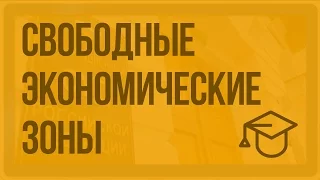 Свободные экономические зоны. Видеоурок по обществознанию 11 класс