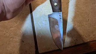 Finished the knife today.