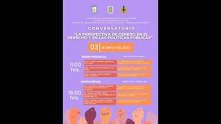 Conversatorio "La perspectiva de género en el derecho y en las políticas públicas" | Sesión 1