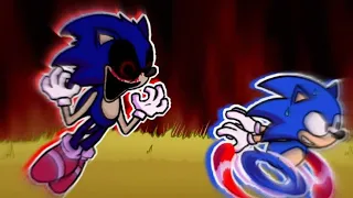 fnf vs sonic.exe confront your self but willhama sing's It