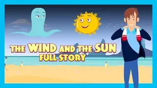 THE WIND AND THE SUN FULL STORY | ENGLISH ANIMATED STORIES FOR KIDS | TRADITIONAL STORY | T-SERIES