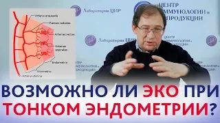 Тонкий эндометрий и КРИОПРОТОКОЛ. Можно ли делать ЭКО при тонком эндометрии? Отвечает доктор Гузов.