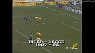 1997-98 (21^ - 15-02-1998) INTER-Lecce 5-0 [Ronaldo,Milanese,Cauet,Ronaldo(R),Ronaldo] HLTS Telenova