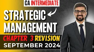 CA Inter SM Chapter 3 Revision | ICAI Sept 2024 & Jan 2025 Exams | SM Bullet Revision | Neeraj Arora