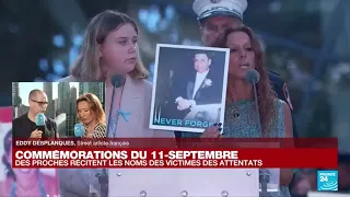 Un street artiste rend hommage aux victimes du 11-Septembre • FRANCE 24