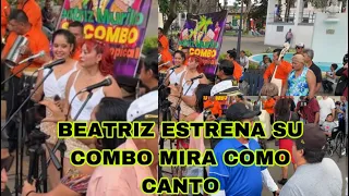 BEATRIZ ESTRENA SU COMBO EN SONSONATE MIRA COMO CANTO