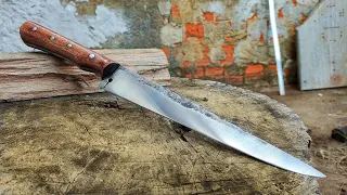 Knife Making - Forging a Knife From a Bearing