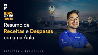 Resumo de Receitas e Despesas em uma Aula - Prof. Leandro Ravyelle