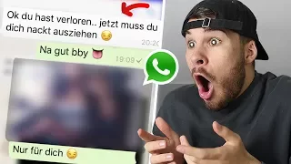 Die PEINLICHSTEN Anmachsprüche in WhatsApp! 😂