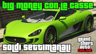 BIG MONEY con le casse del CEO - Sconti e Soldi Doppi 15/22 Ottobre - GTA ONLINE ITA