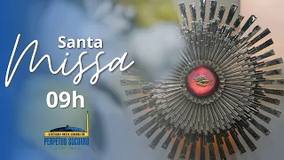 09h - Santa Missa | Pe. SERGIO LIMA  (15/05/2022 )