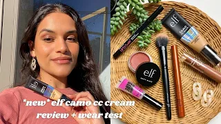 elf camo cc cream review / wear test + more new drugstore products *shade medium 330 W*