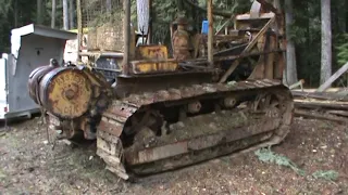 Old Logging Cat D7