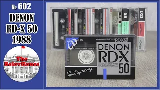 Audio cassette DENON RD-X 50 - Sad outcome (English subtitles)
