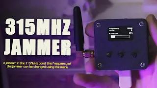 Making a 315MHz Jammer w/ Arduino