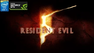 Resident Evil 5 Gold Edition Benchmark on Palit Geforce GTX 750 Core i7 - 3770 High Settings 1080p60