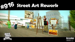 Обзор модов GTA San Andreas #916 – Street Art Rework