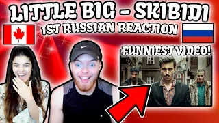 🇨🇦COUPLES FIRST RUSSIAN🇷🇺REACTION to LITTLE BIG – SKIBIDI (official music video)