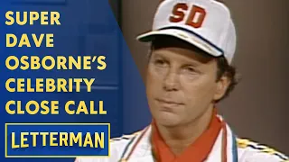 Super Dave Osborne's Celebrity Close Call | Letterman