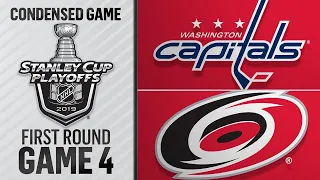 04/18/19 First Round, Gm4: Capitals @ Hurricanes