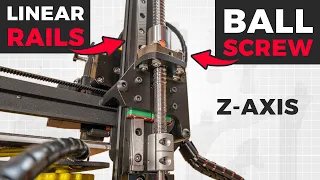 3D Printer’s Z-AXIS ULTIMATE Precision Upgrade – IS IT WORTH IT? (Linear Rails + Ballscrew)