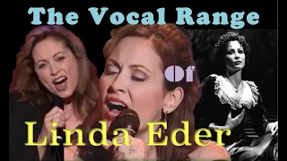 The Vocal Range of Linda Eder (E♭3 - A5 - F♯6)