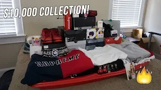 My $10,000 Hypebeast Streetwear/Sneaker Collection! (Supreme, Off-White, Jordan, Etc.)