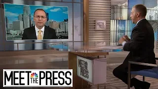Full Mulvaney: 'How Do We Stop Crazy People From Getting Guns?' | Meet The Press | NBC News