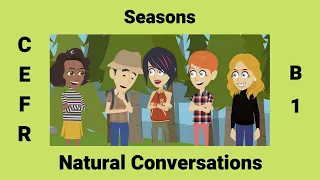 Seasons ESL Conversation | Present Simple and Present Continuous