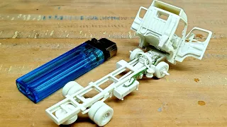 How to make a truck chassis from PVC
