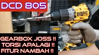 DEWALT HAMMER DRILL CORDLESS DCD805-Sehebat Apa Sih??