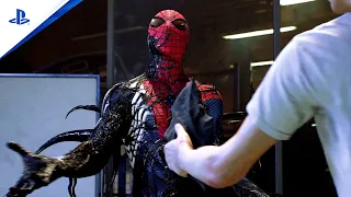 Marvel's Spider-Man 2 Peter's Garfield Symbiote Suit Gonna Make Lizard Junior Cry Full Battle