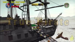 Lego Pirates of the Caribbean: Level 12 Davy Jones Locker - Story Walkthrough - HTG