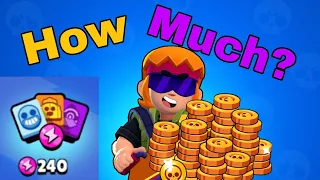 How much resources are needed to upgrade one brawler to the max? #brawlstars