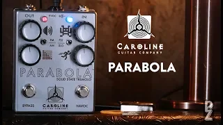 Caroline Guitar Co Parabola Solid State Tremolo Demo