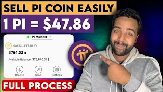 Sell pi coin easily 1pi = $47.86 || pi coin update today || pi coin future price prediction 2024