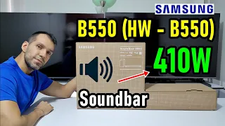 SAMSUNG B550 (HW-B550) 410W: BARRA DE SONIDO CON SUBWOOFER / DOLBY AUDIO / DTS VIRTUAL:X