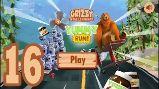 Grizzy and the Lemmings Yummy Run - Gameplay Walkthrough part 16 (Android/iOS)