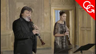 F.POULENC Sonata for two clarinets Corrado Giuffredi & Valeria Serangeli