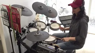 Sounds Like A Melody ( Alphaville) Drum cover by Erica