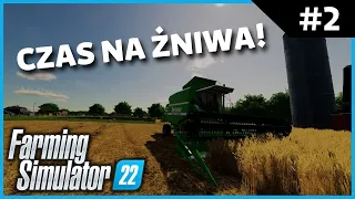 MOJE PIERWSZE ŻNIWA! - Farming Simulator 22 | #2