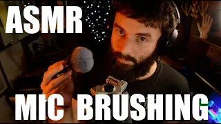ASMR Microphone Brushing Assortment - Mic Brushing to Sleep, Tingle, Relax - Ear to Ear Gentle Rough