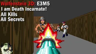 Wolfenstein 3D: E3M5 (100%) (No Commentary)